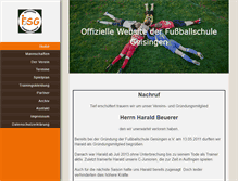 Tablet Screenshot of fs-geisingen.de